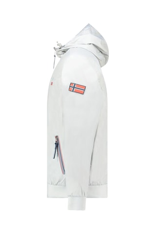 Cazadora reversible - Azul, gris y rojo