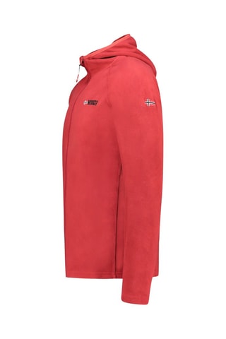 Sudadera polar - Blanco, azul y rojo