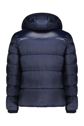 Anorak - Azul, negro y naranja