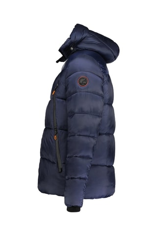 Anorak - Azul, negro y naranja