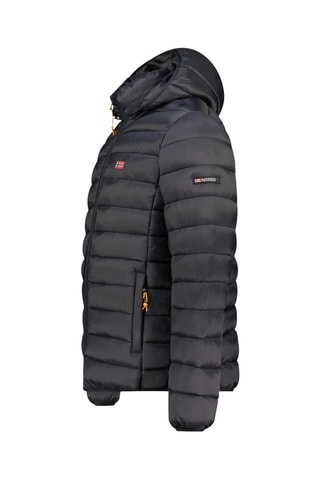 Anorak con capucha - Negro