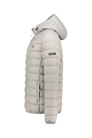 Anorak con capucha - Gris claro