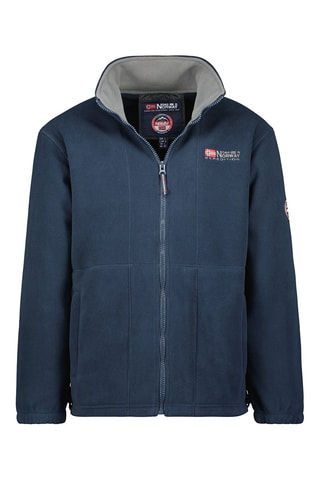 Chaqueta polar Torleon - Azul y gris