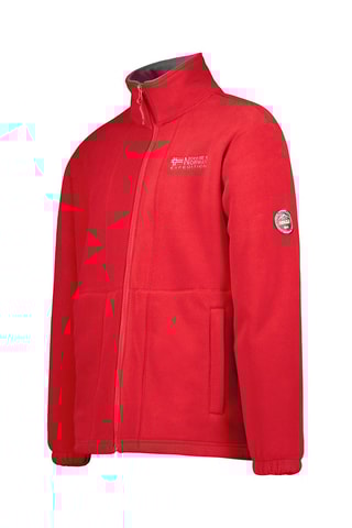 Chaqueta polar Torleon - Gris y rojo
