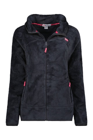 Sudadera polar - Negro y rojo