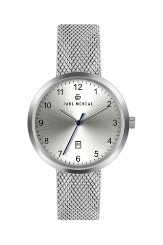 Montre à quartz en acier - Argenté