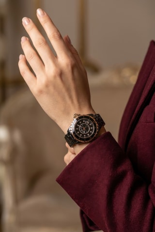 Montre à quartz en céramique