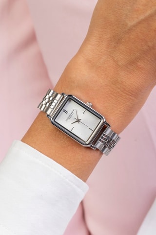 Montre à quartz en acier - Argenté - Frederic Graff