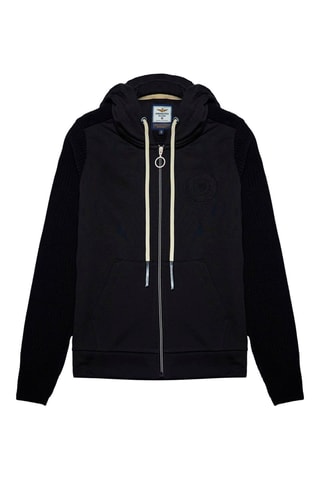 Sweat bi-matière - Noir