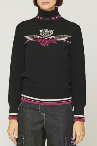 Pull en laine et cachemire - Noir