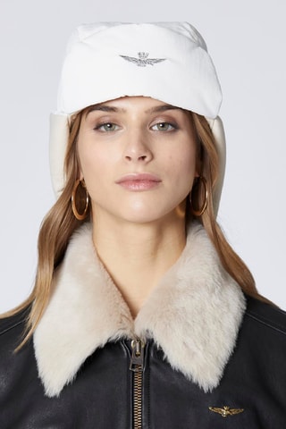 Gorro de aviador - Blanco