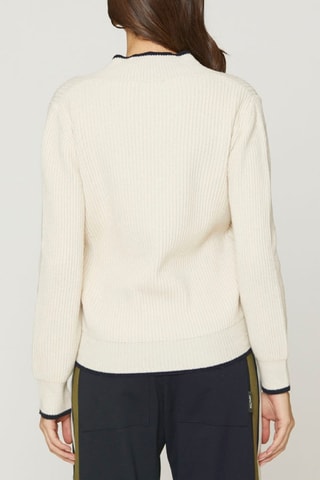 Pull en laine et cachemire - Ecru