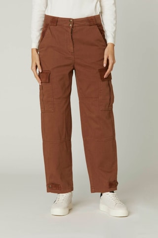Pantalon cargo - Marron