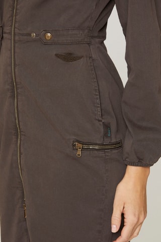 Robe droite - Marron