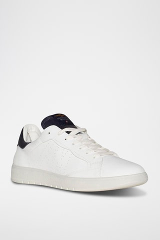 Zapatillas de piel - Blanco