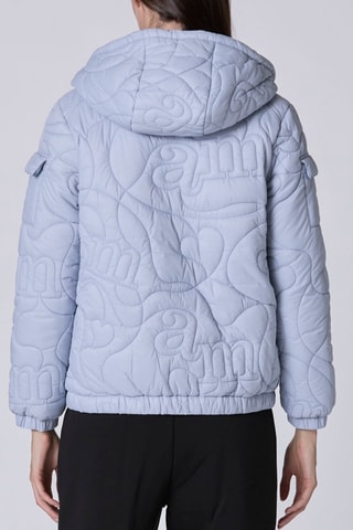 Doudoune à capuche - Bleu clair