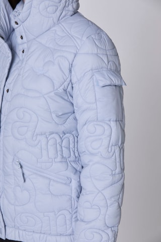 Doudoune à capuche - Bleu clair