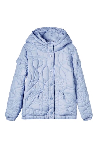 Doudoune à capuche - Bleu clair