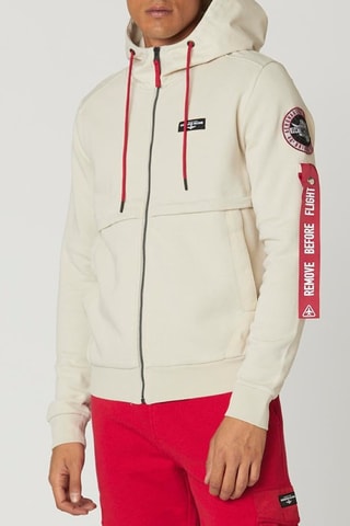 Sudadera con capucha - Beige