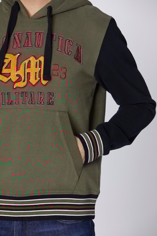 Sudadera con capucha - Verde