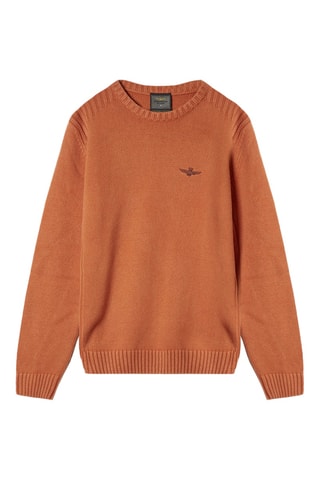 Pull en laine - Orange