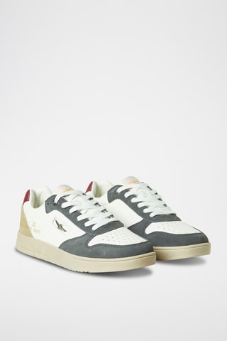 Zapatillas de piel - Blanco