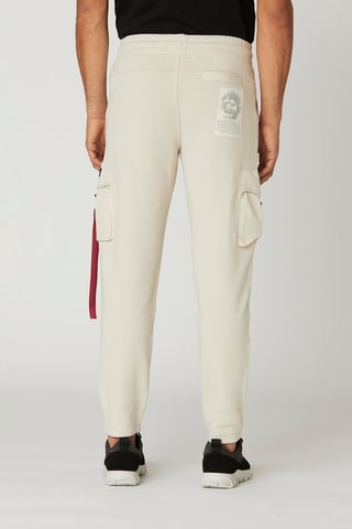 Pantalón cargo - Beige