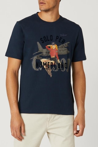 Camiseta - Azul marino