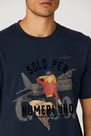 Camiseta - Azul marino