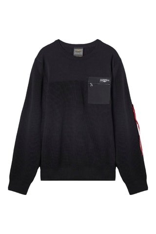 Pull en lin - Noir