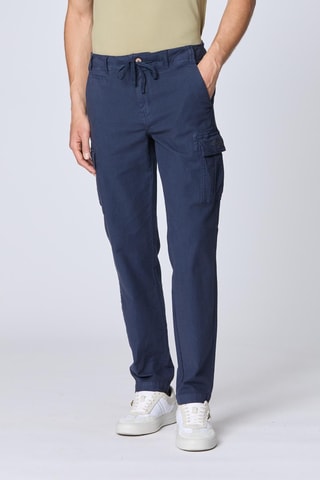 Pantalón cargo - Azul marino