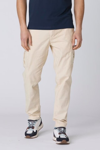 Pantalón cargo - Beige