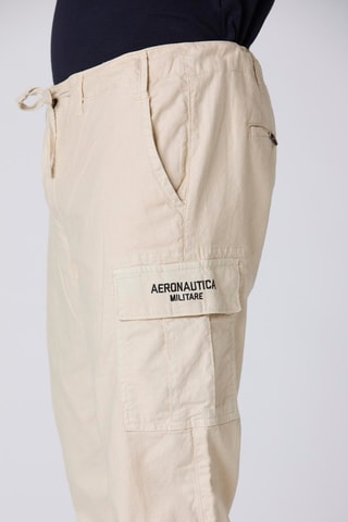 Pantalón cargo - Beige