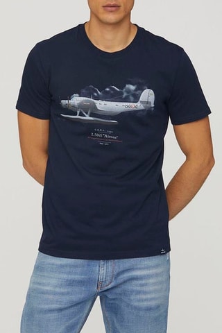 Camiseta - Azul marino