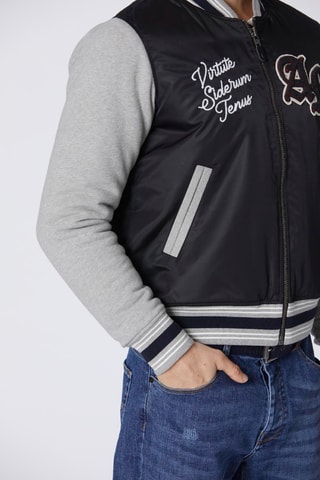 Teddy - Negro y gris claro jaspeado