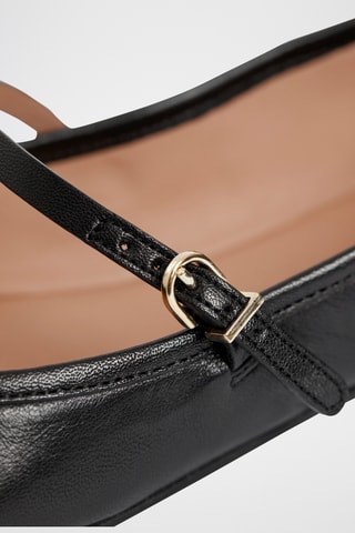 Babies em couro - Preto