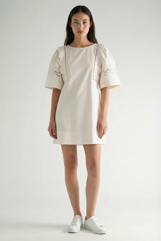 Vestido direito - Branco