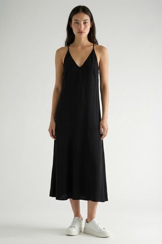 Vestido comprido - Preto