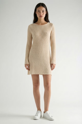 Vestido-camisola - Bege