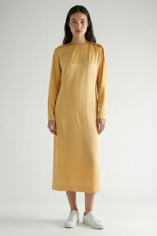 Vestido midi - Amarelo