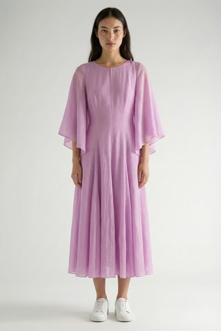 Vestido midi - Malva