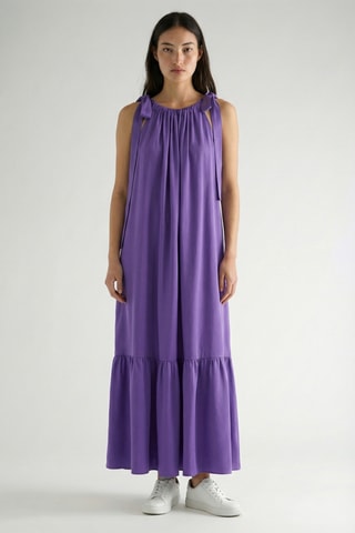 Vestido comprido - Violeta