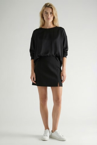 Saia direita - Preto