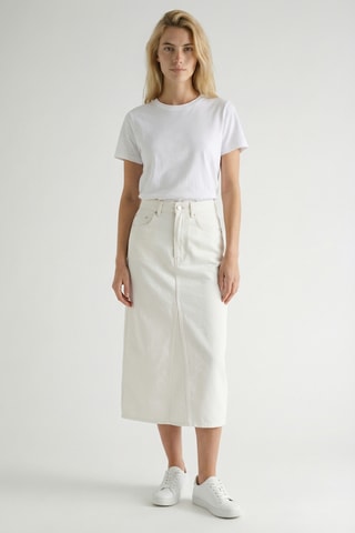 Saia direita - Branco