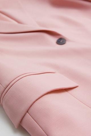 Blazer relaxed em lã - Rosa