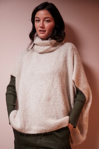 Jersey de mohair - Crema