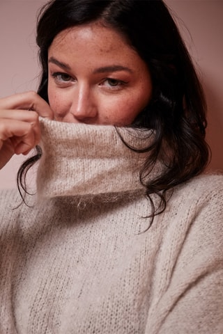 Jersey de mohair - Crema