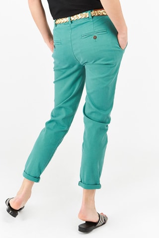 Pantalón recto - Turquesa