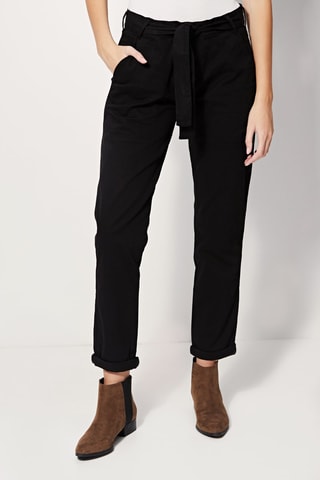 Pantalón recto Paul - Negro