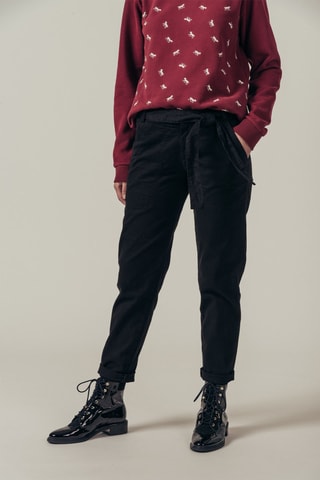 Pantalón recto Paul - Negro